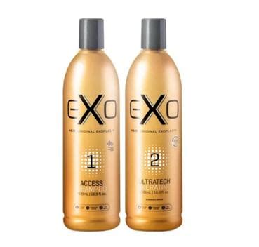 Exo Hair Alisamento Exoplastia Capilar X Ml Alisamento De Cabelo