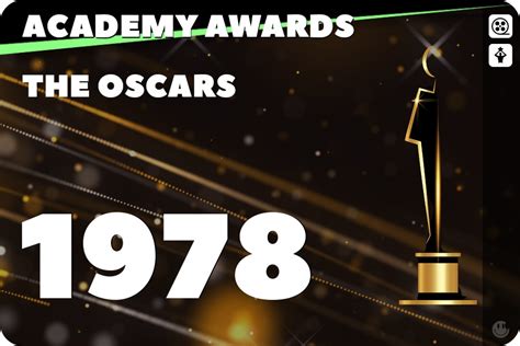 1978 Oscars 50th Academy Awards - Pop Culture | History | Facts | Trivia