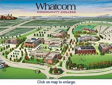 Whatcom Community College Campus Map - Zip Code Map