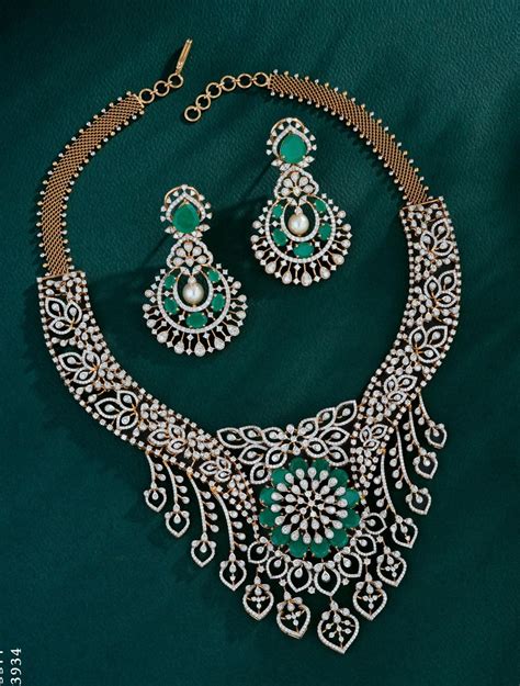 Pin By Ramadevi Nallamothu On Diamond Jewelry In Beaded Necklace