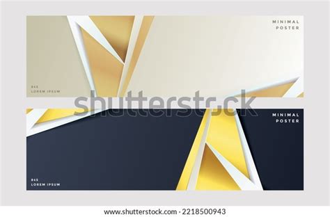 Luxury Business Banner Background Free Vector Stock Vector Royalty