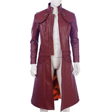 Devil May Cry Dante Leather Coat Ubicaciondepersonascdmxgobmx