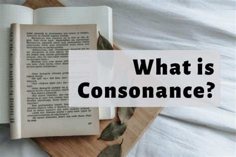 What Is Consonance With Examples Education