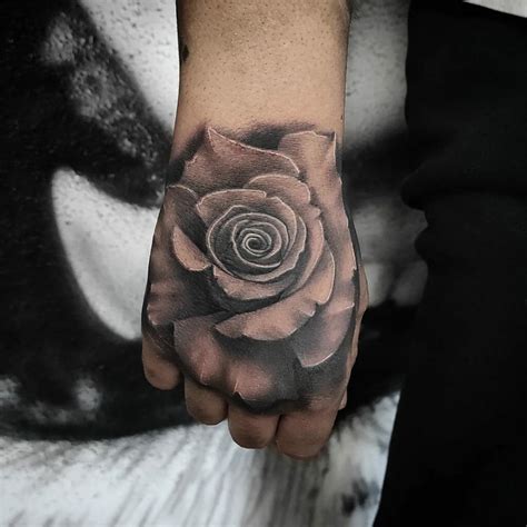 101 Best Rose Hand Tattoo Male Ideas Youll Have To See To Believe