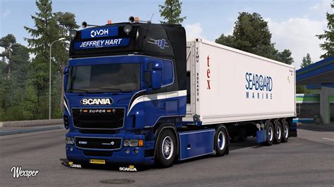 Scania Rjl Jeffrey Hart Skin Paket V Ets Ets Ats Mod