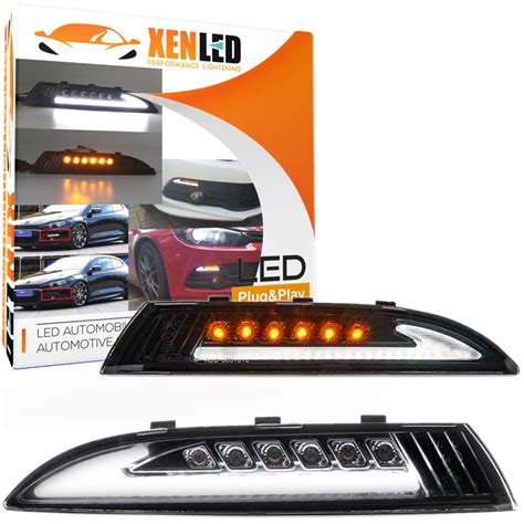 Led Blinker Led Tagfahrlicht Volkswagen Scirocco Smoke Version