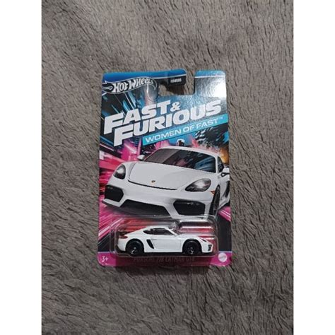 Jual Hot Wheels Porsche 718 Cayman GT4 Fast Furious Women Of Fast Shopee Indonesia