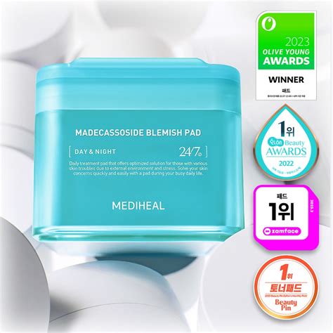 Jual MEDIHEAL Madecassoside Blemish Pad 100 Pads Shopee Indonesia