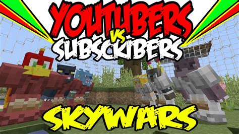 Youtubers VS Subscribers TEAM SKYWARS YouTube