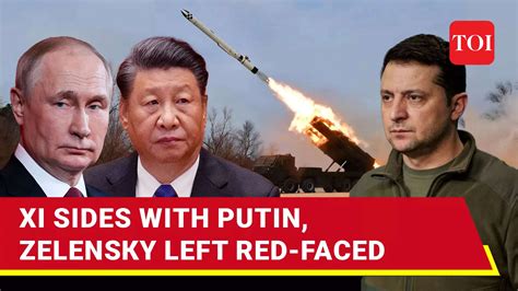 Putins Ally Stands Up For Russia Xi Jinping Refuses To Attend Ukraine Peace Talks Without Moscow