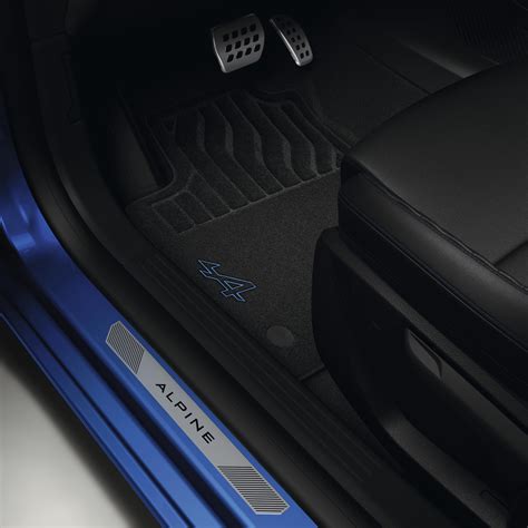 Tapis de sol textile ALPINE CLIO E TECH Accessoire certifié RENAULT