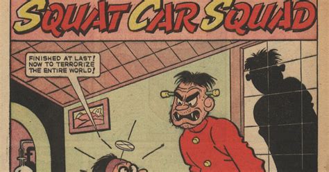 Four Color Shadows Squat Car Squad Gay Comics