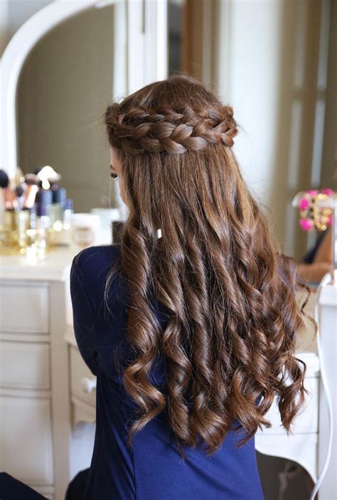 Crown Braid Tutorial Princess Hairstyles Crown Hairstyles Pretty Hairstyles Braided