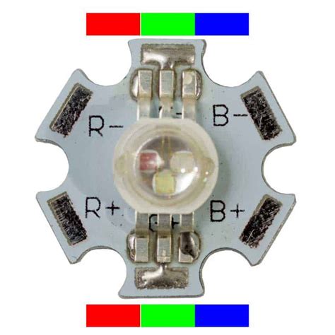 1w High Power Rgb Led 6 Pin Connection