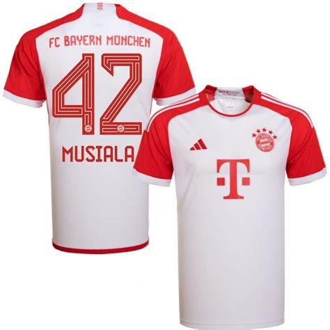 Fc Bayern Maglia Home Shirt Adidas Musiala La