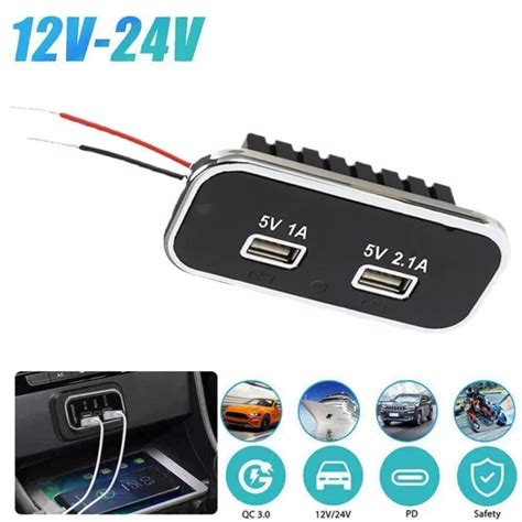 PRISE CHARGEUR DE Voiture USB Efficace Charge Rapide Pour Voitures Pour