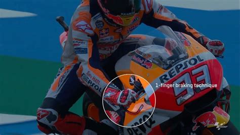 Motogp How Many Fingers Do Riders Use To Brake Youtube