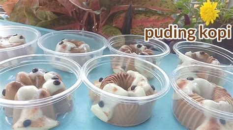 Resep Puding Kopi Coffee Pudding Youtube