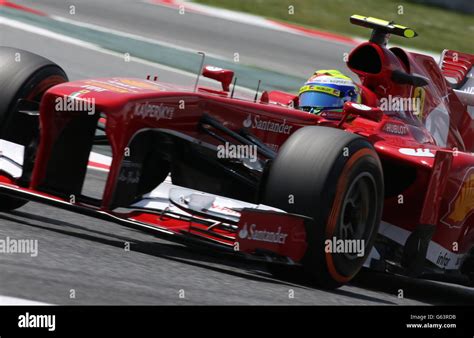 Auto Formula One Motor Racing Spanish Grand Prix Qualifying