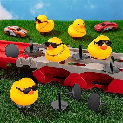 20Pcs Duck Plug Rubber Duck Mount For Car Fixed Display Rubber Duck