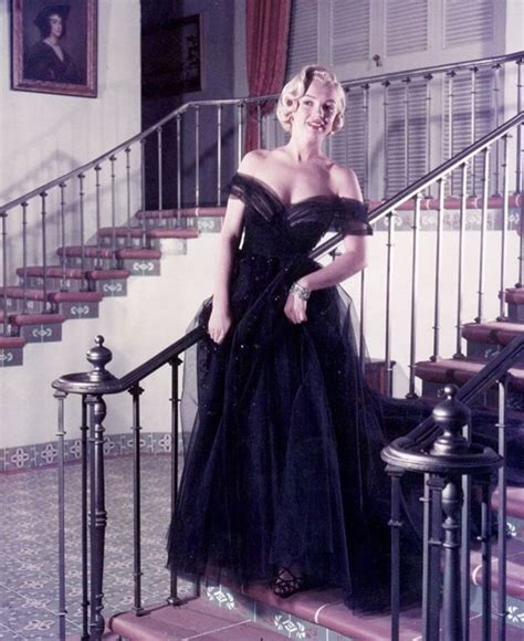 Marilyn Monroe 1951 Oscars Robe En Tulle Glamour Hollywoodien Idées