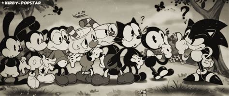 Bendy And The Toons Meets Sonic By Kirby Popstar On Deviantart