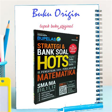 Jual BUKU MATEMATIKA SMA STRATEGI BANK SOAL HOTS MATEMATIKA SMA MA