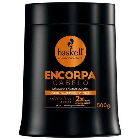 Creme M Scara Encorpa Cabelo Haskell G Revitaliza O Submarino