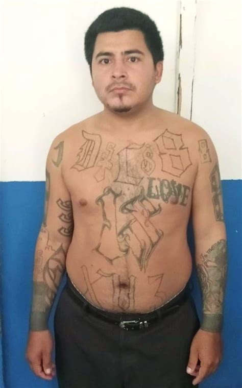 El Salvador Capturan A Peligroso Pandillero Alias Viejita Con