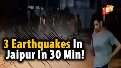 Three Earthquakes Jolt Rajasthans Jaipur In Just Half An Hour Quake