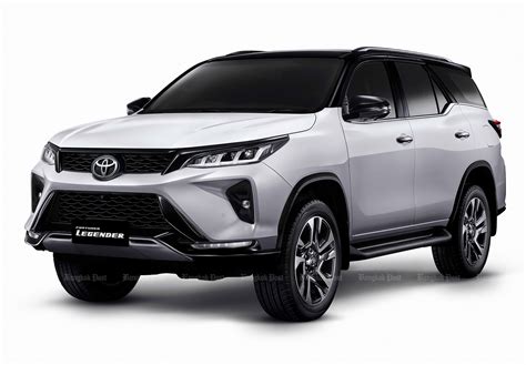 Toyota Fortuner Facelift Thai Prices And Specs