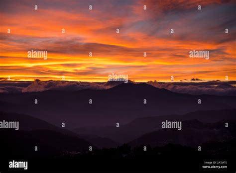 SUnrise at Mines View Park, Baguio, Philippines Stock Photo - Alamy