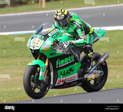 Andrea Iannone The Australian Moto GP Held At Phillip Island Victoria