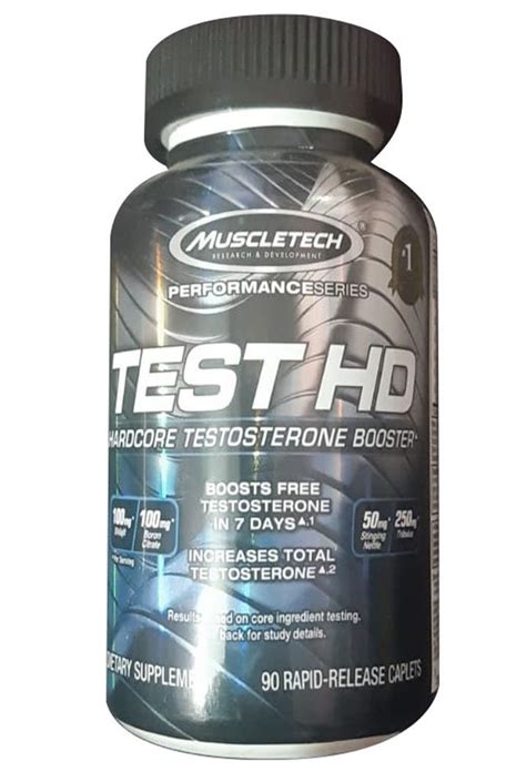 Caplets Muscletech Test Hd Hardcore Testosterone Booster For Dietary Supplement At Rs 1800