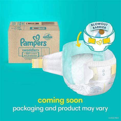 pampers swaddlers newborn diapers size  count ultra soft