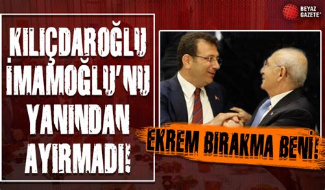 Trabzon u ziyaret eden Kemal Kılıçdaroğlu Ekrem İmamoğlu nu yanından