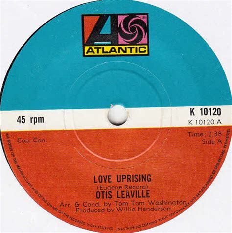 Every Billboard Hot 100 Single 1970 473 ” Love Uprising” Otis Leaville Slicethelife