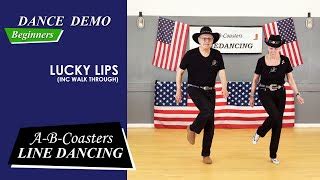 Lucky Lips Line Dance Demo Walk Through Chords Chordify