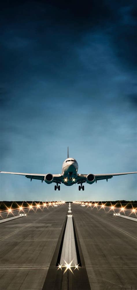 Airplane, takeoff, aircraft, jet, runway, jets, window, HD phone ...