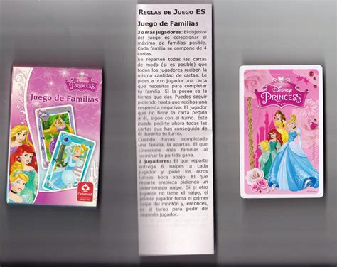 Barajas Y Naipes Disney Princess Carta Mundi Versi N Rectangular