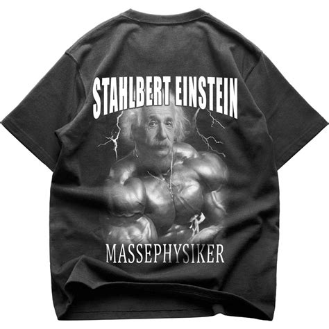 Stahlbert Einstein Backprint Oversize Blast Goldenpump