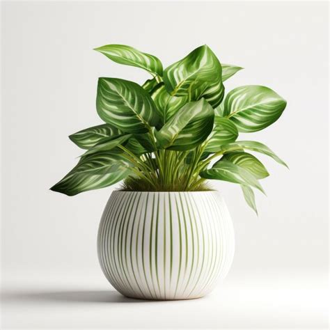 Planta Verde Em Vaso Foto Premium