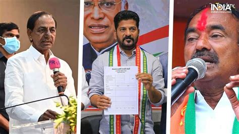 Telangana Election Exit Poll 2023 Congress May Wrest Power From BRS