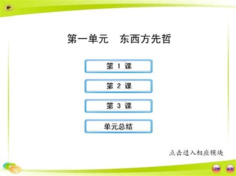 2012版高中历史全程学习方略配套课件：1 东西方先哲选修4·岳麓版word文档在线阅读与下载无忧文档