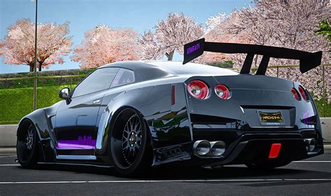 Nissan Gtr R35 Aimgain Hachiraito Gta V