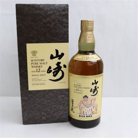 【目立った傷や汚れなし】1円~suntory（サントリー）山崎 12年 貴乃花後援会 43％ 750ml O22l160001の落札情報詳細