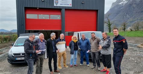 Savoie Nouvelle caserne de pompiers le chantier touche à sa fin à