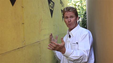 Densglass Sheathing Behind A Stucco Wall Kirk Giordano Plastering