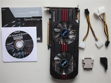 Asus Geforce Gtx Ti Direct Cu Ii Gb Review Packaging Contents