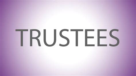 Dutiesresponsibilities Of Trustees Youtube